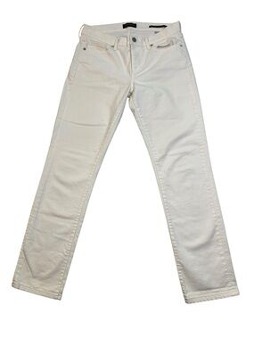 Banana Republic Jeans, Slim Straight, White, Waist 28, 28x29